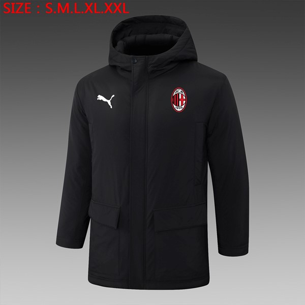 Abrigo AC Milan 2024/25 Negro 2